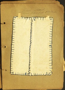 Blanket and catch seams by Mildred Ledgard. Ms 101782