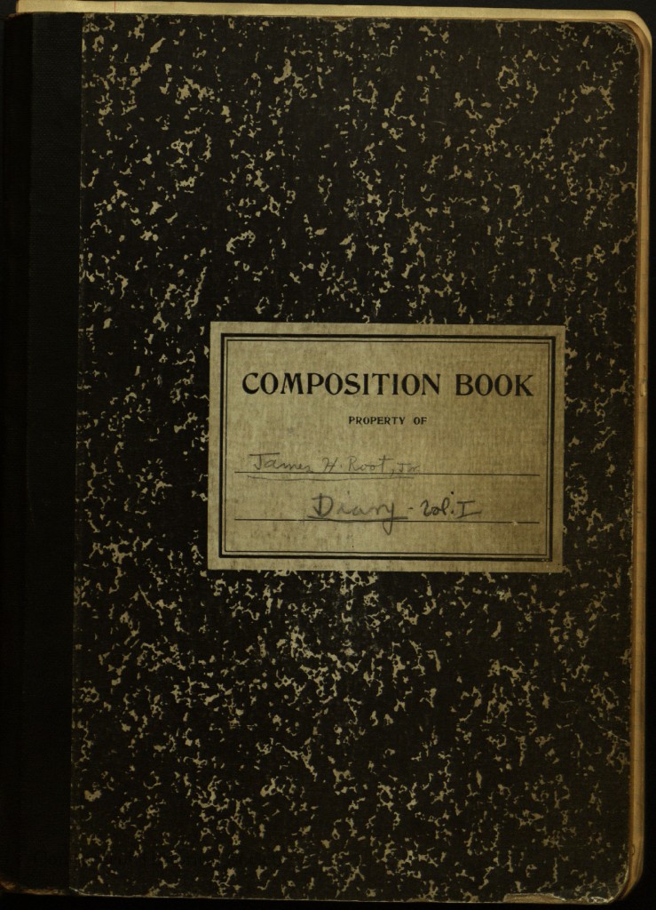 James A. Root, Jr. diary cover